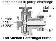 End-suction centrifugal pump
